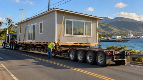 Modular home transportation Maui: overcoming logistics for recovery